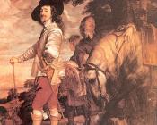 Portrait of Charles I, king of England - 安东尼·凡·戴克